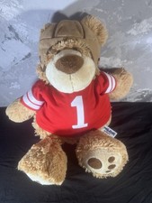 Football Pillow Plush Pet Toy Teddy Bear Stuffed Animal Buddy Balls Sports Dash