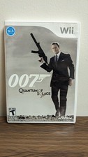 Wii 007 Quantum of Solace James Bond Teen Content Rating (T)