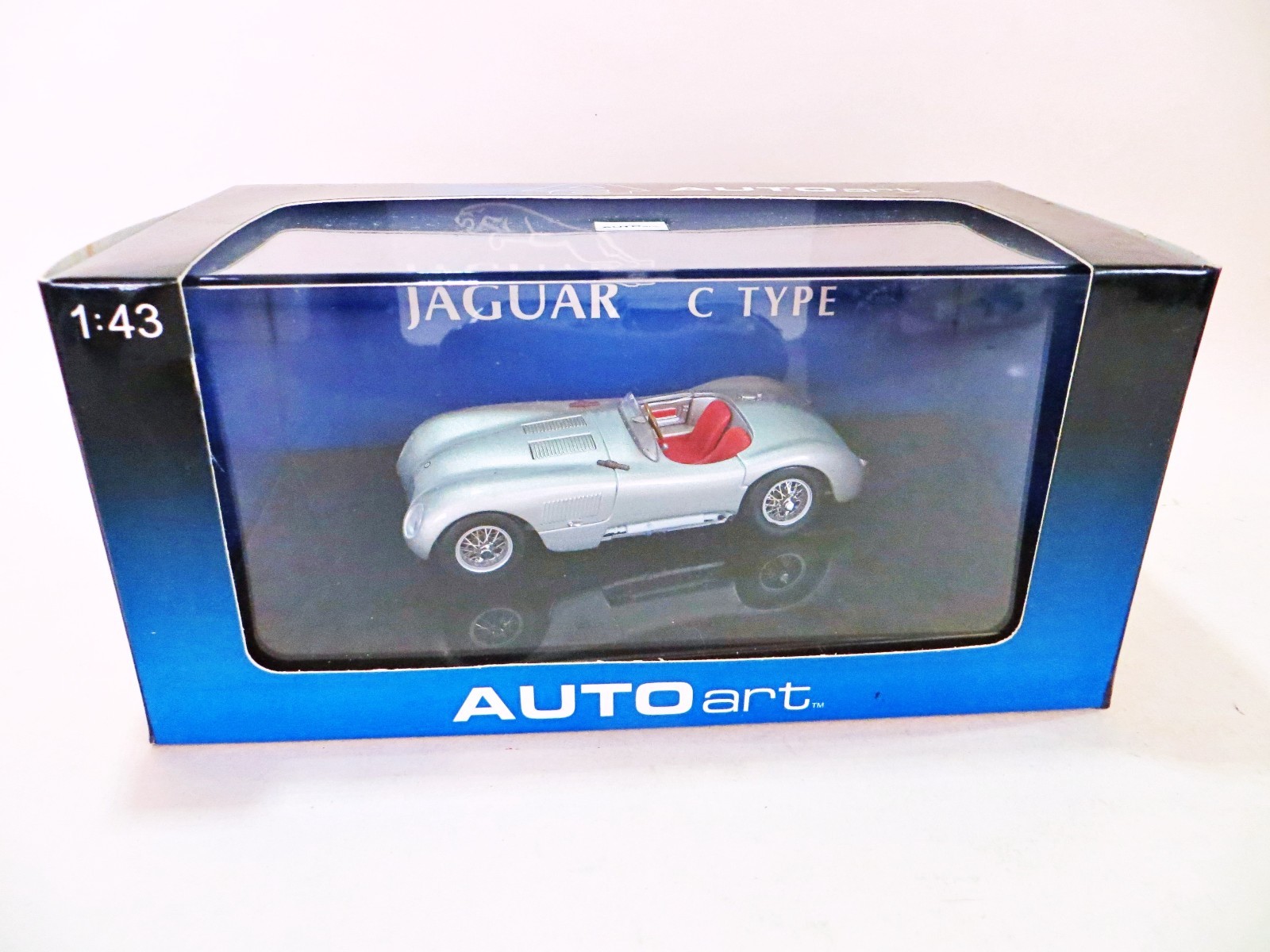 AUTOart Jaguar C Type Silver 53502