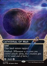 Cathedral of War (#6) - Foil Extended Art EOS NM MTG