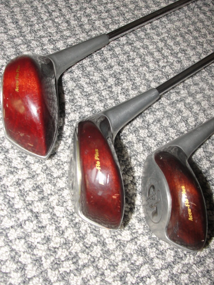 3 CLASSIC TITLEIST ACCU-FLO PLUS 1 driver, 3 y 5 maderas de calle eje de acero Foto 3 de 4