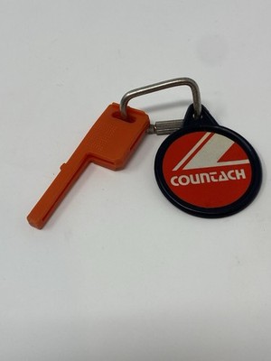 Vintage 1980 Kidco Burnin' Key Cars Lamborghini Countach