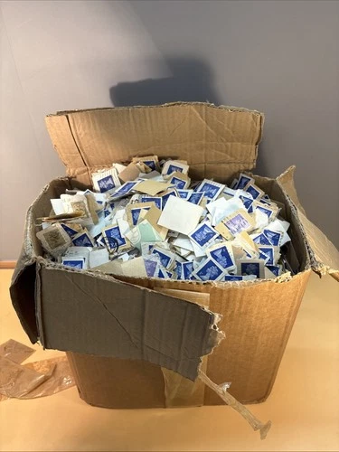 Large Job Lot of Stamp Bundle Collection Unsorted 3KG