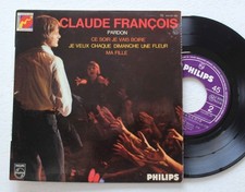 Claude François , pardon + 3, EP - 45 tours