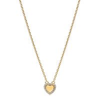 Pandora Kette Mit AnhäNger Herz Goldfarben 364364C01-45