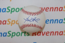 ALEX RIOS Autographed Rawlings ML Baseball White Sox PSA
