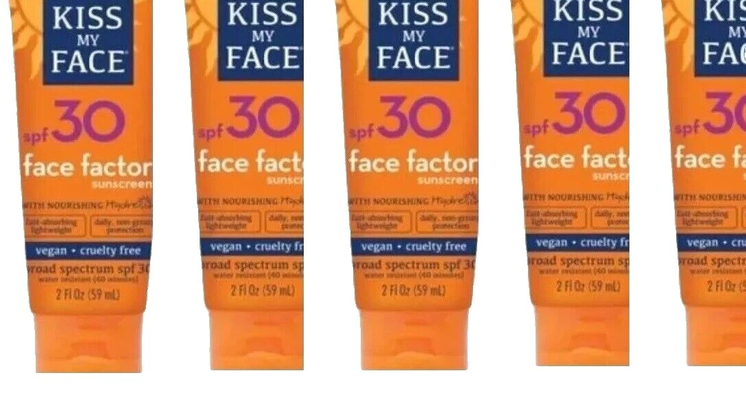 Kiss My Face cream 防晒霜产品