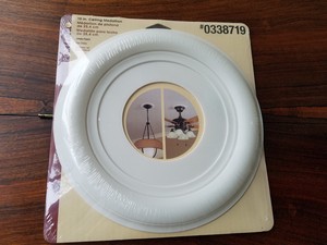 Portfolio 10 White 0338719 Ceiling Medallion White Finish New