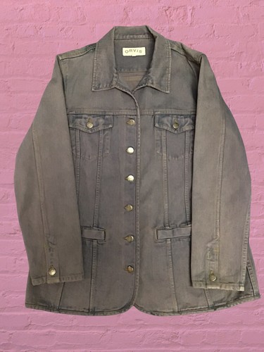 Blue Denim Jean Chore Jacket 