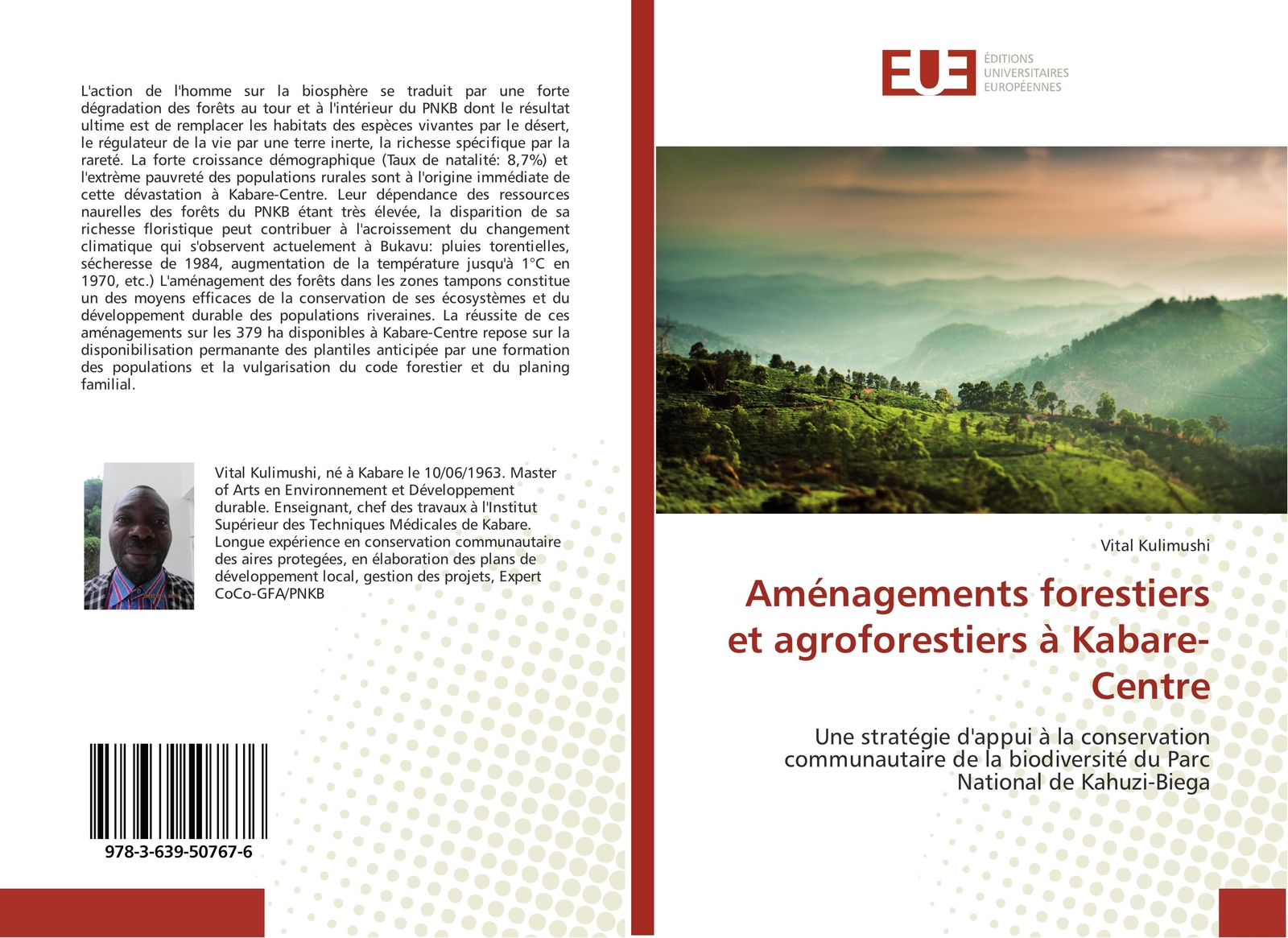 Vital Kulimushi | Aménagements Forestiers Et Agroforestiers À