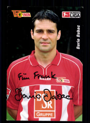 Dario Babac Autogrammkarte Union Berlin 2003-04 Original Signiert+A 183838