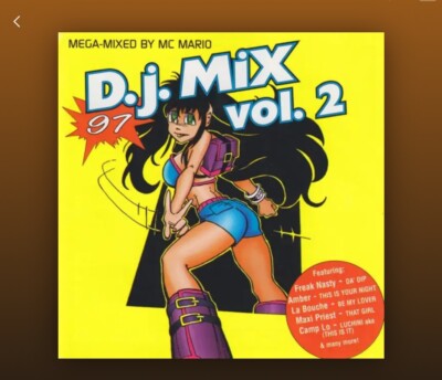 D.J. Mix 97 Vol. 2 CD MC Mario Freak Nasty 2 Live Crew Angelina