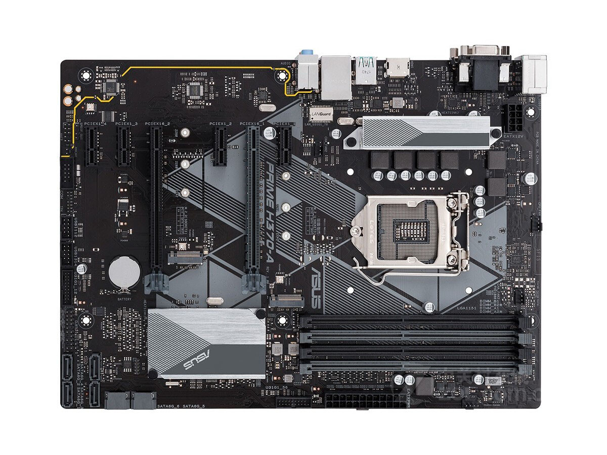 ASUS　PRIME H370-A　LGA1151 For ASUS PRIME H370-A motherboard H370 LGA1151 DDR4 64G DVI+