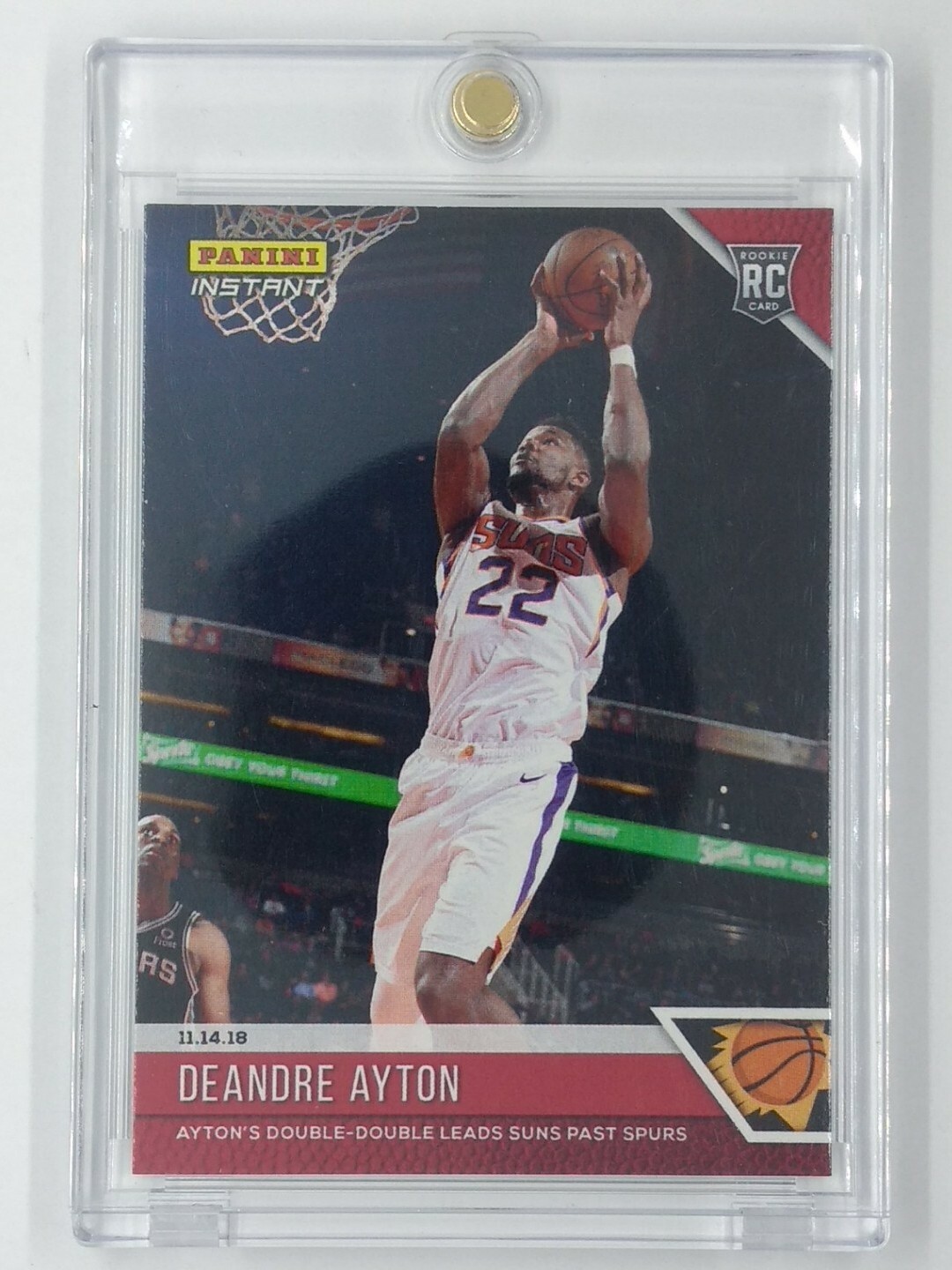 2018-19 Panini Instant DeAndre Ayton Rookie RC #37, Suns, 1 of 67