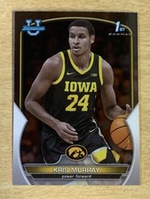 2023 Bowman U Chrome Kris Murray 1st Bowman Portland Trailblazers