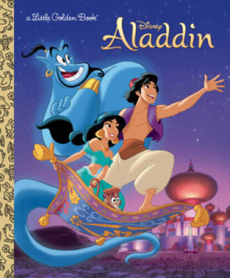 #ad Aladdin Disney Aladdin Little Golden Book Hardcover VERY GOOD $4.08