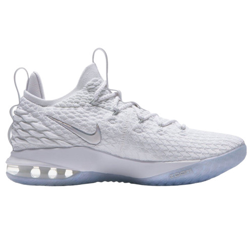 Nike LeBron 15 Low White Silver for Sale | Authenticity