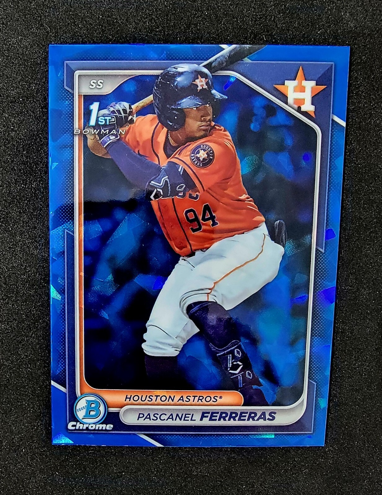 2024 Bowman Chrome Sapphire Edition Pascanel Ferreras Houston Astros BCP-240