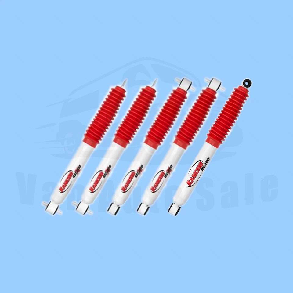 Amortecedores e estabilizadores de elevação 97-06 para Jeep Wrangler Tj 4WD Rancho RS5000X 3,5-5" - Imagem 2 de 4