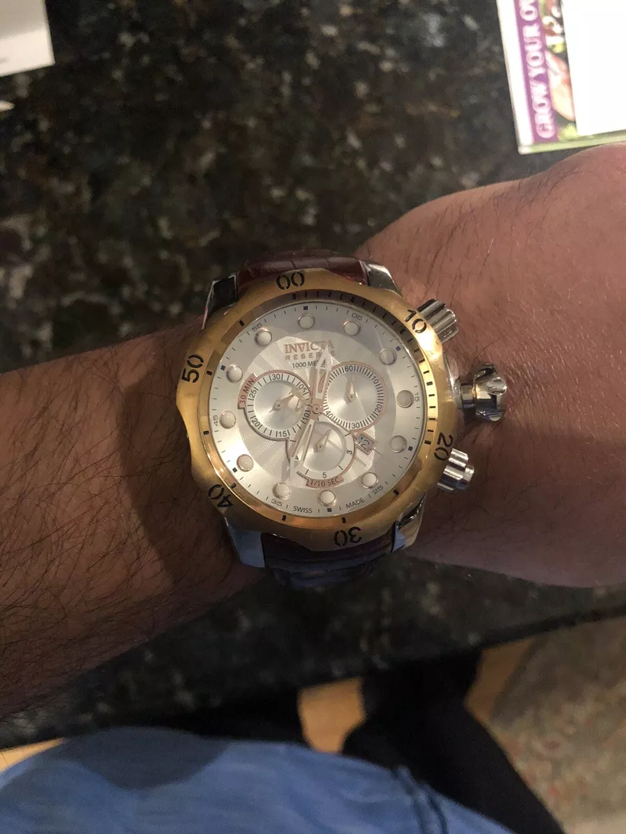 Invicta venom reserve leather band sale