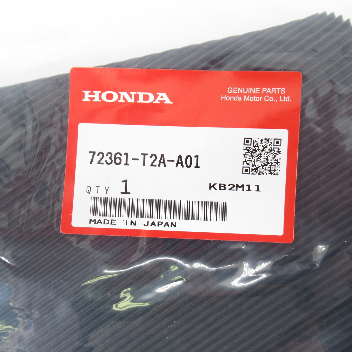 Genuine OEM Honda 72361-T2A-A01 Driver LH Front Door Hole Seal