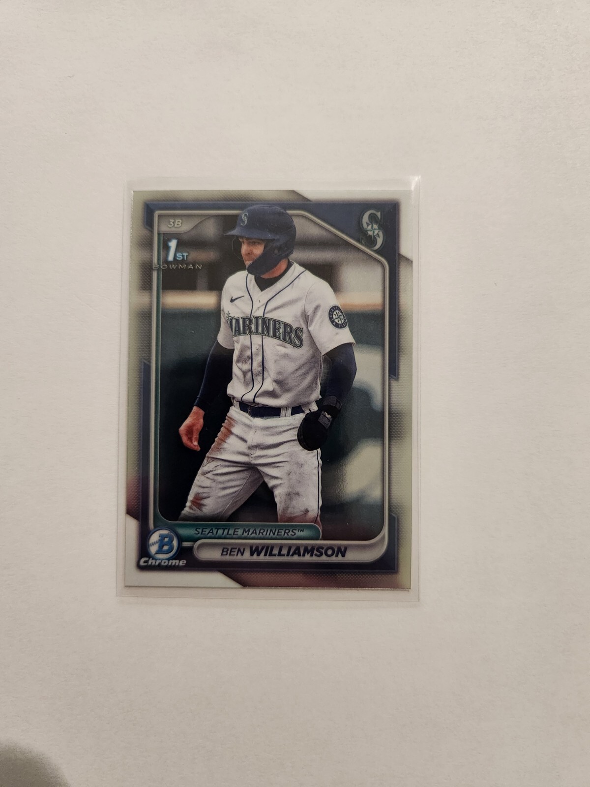 2024 Bowman Chrome Prospects Ben Williamson 1st Bowman #BCP-67