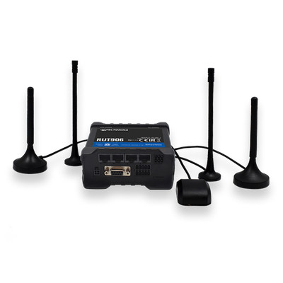 Teltonika RUT906 industrieller 4G LTE WLAN Router I/O MQTT RS232 RS485