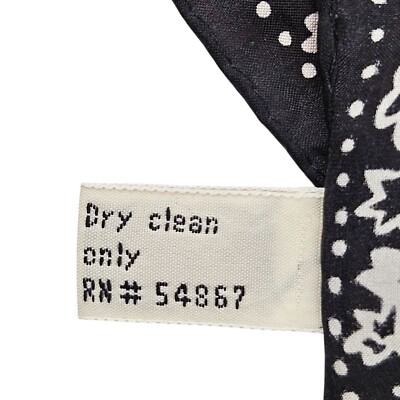 New York Studio Scarf Womens Silk Floral Black Green Pink