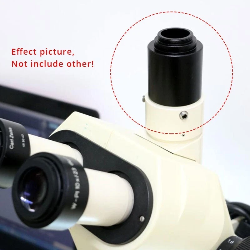 1X Adapter Trinocular Microscope Phototube Adapter for ZEISS to C-mount - Image 4 of 4