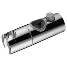 Staffa Supporto Soffione Doccia Scorrevole Orientabile per Asta Saliscendi Ø25mm