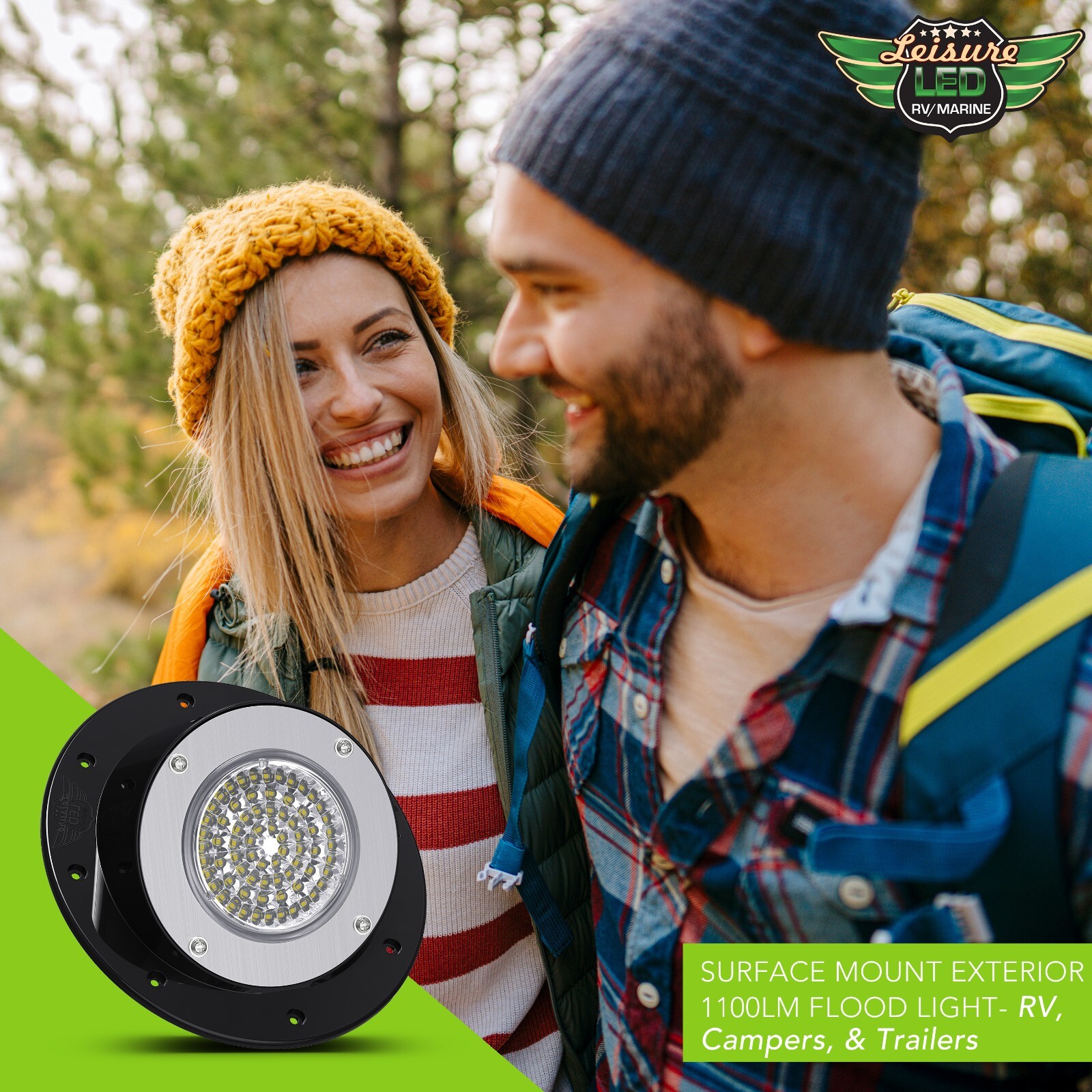 RV Trailer Toy Hauler Weekend Warrior OEM Flood Light LED 12V 10W