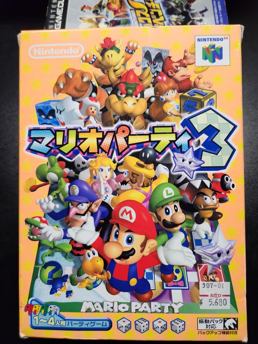 Nintendo 64 Mario Party 3 - Beautiful Condition in Box | eBay