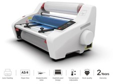 13.8" Laminating Machine Desktop Thermal Roll Laminator for A3/A4 UV DTF Film