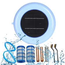Solar powered Pool Ionizer Kills Algae Reduces Chlorine,Covers up to 35,000 gal