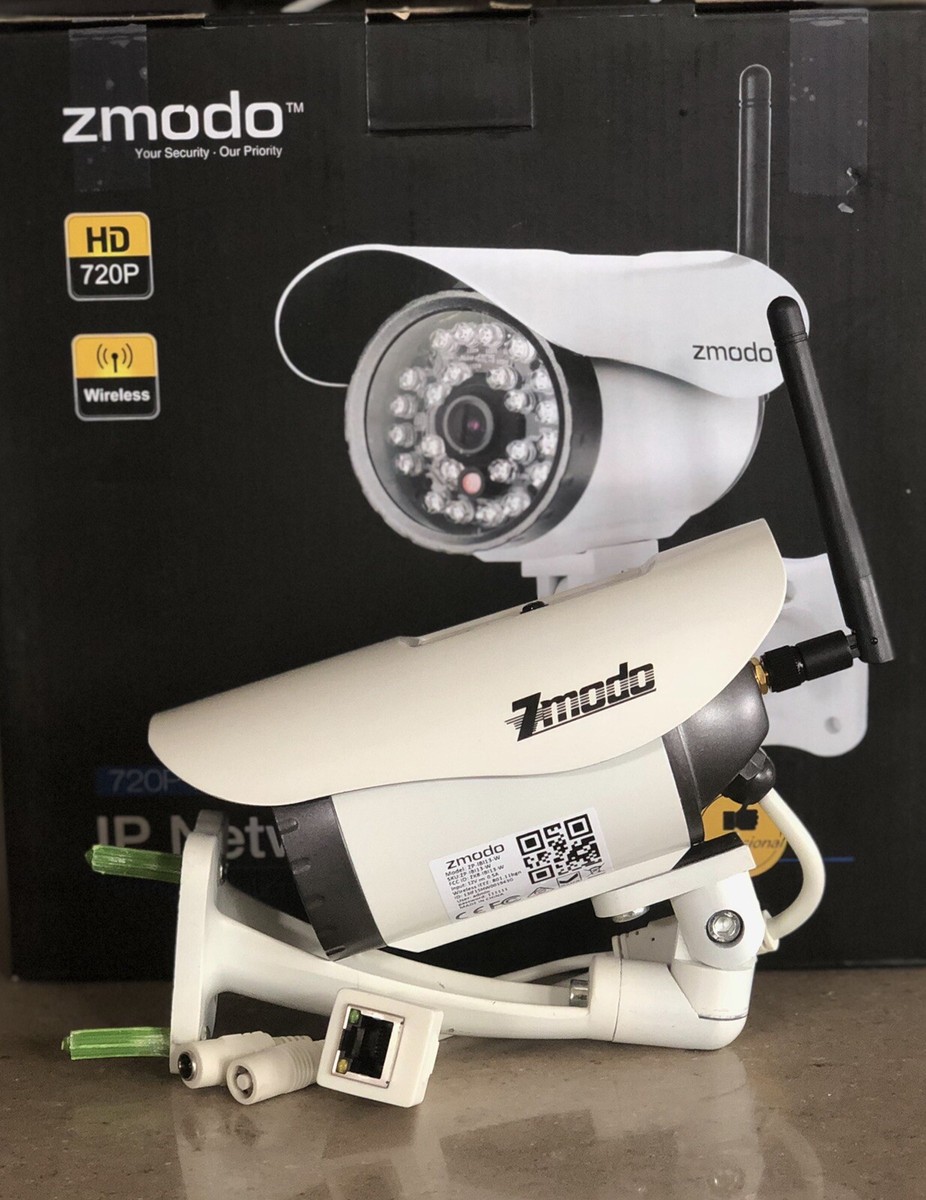 Zmodo ZM-W0002-2 720p HD IP Wireless Network Ir-cut Outdoor Indoor