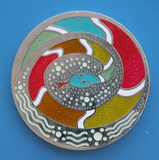 Australia Geocoin "Geocaching Around the Planet" 2007