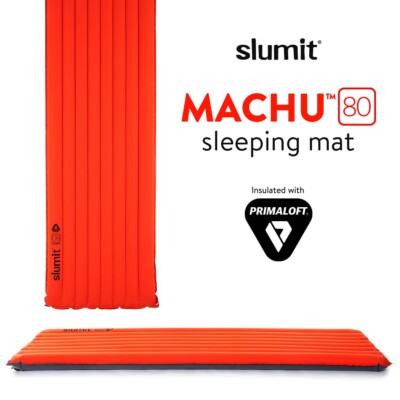Slumit  MACHU  Einzelne aufblasbare Primaloft  isolierte Isomatte - 183 cm (6 Fuß)