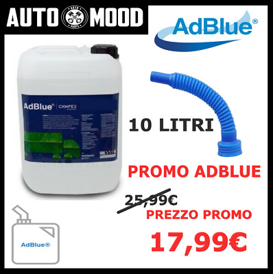 ADBLUE AD BLUE Magneti Marelli Veicoli Euro 6 Tecnologia SCR Auto Fusto 10 Litri - Foto 4