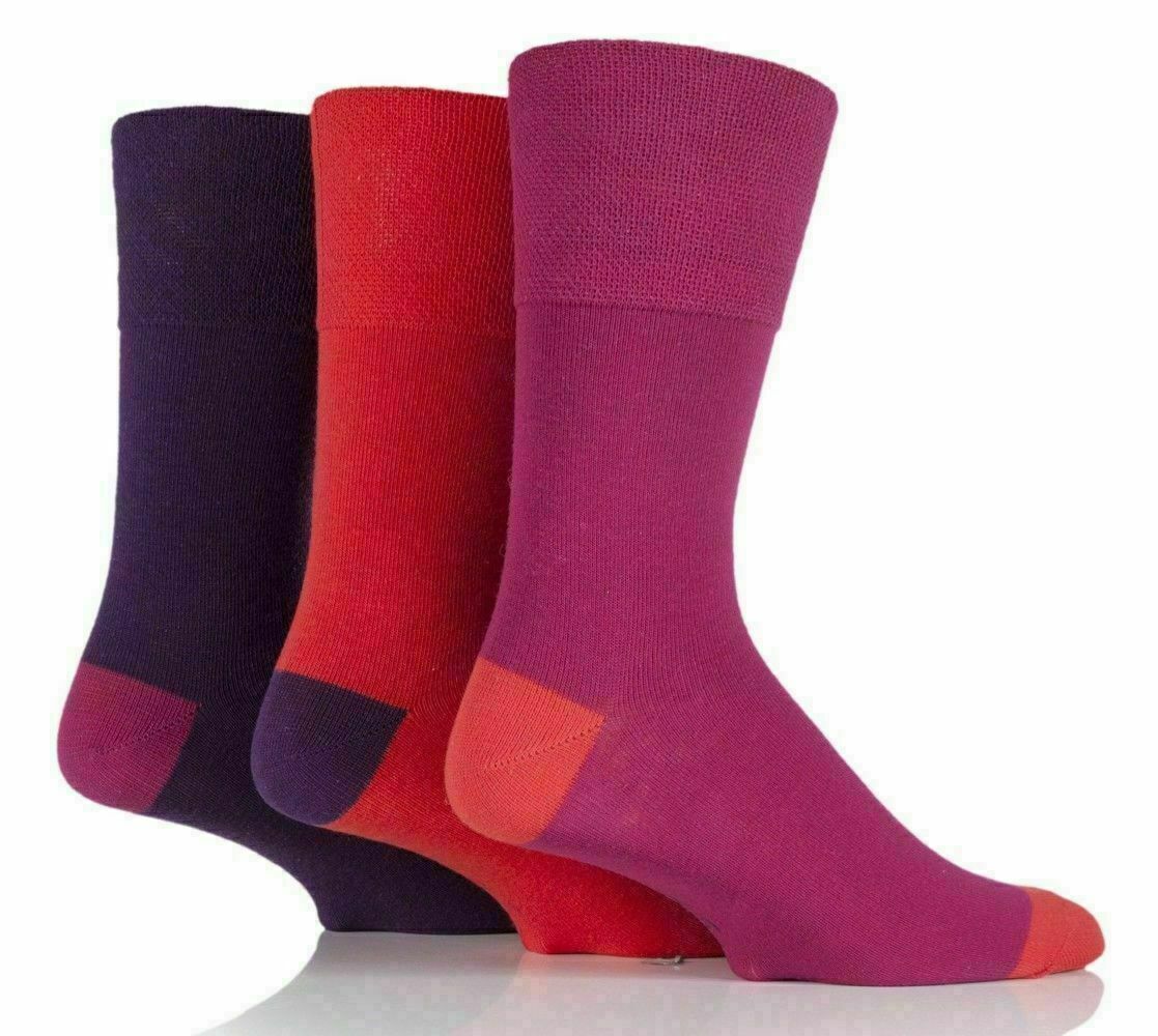 12 Pairs Men Gentle Cotton Soft Grip Socks Non Elastic Soft Top