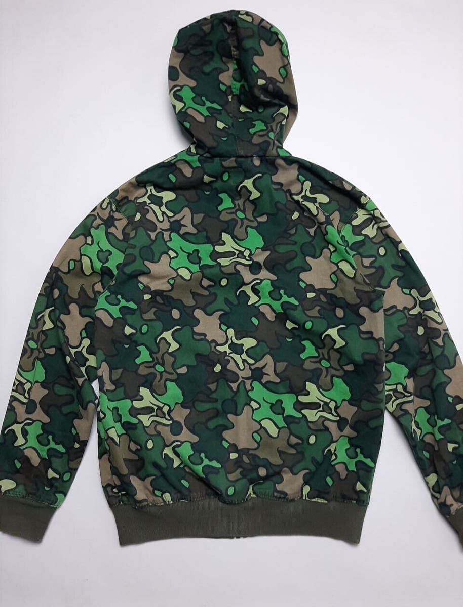 Vintage Adidas Safety Zip Hood Camo Track Jacket | eBay