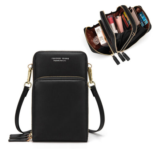 Women Small Crossbody Phone Bag Cellphone Shoulder Bags Card Holder ...