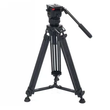 TERIS TCE-AL/TCE-CF PLUS Camera Video Tripod Set Carbon Fiber Tripod Fluid Head