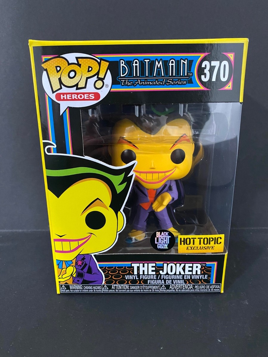 FUNKO POP! DC Heroes Hot Topic Exclusive Blacklight The