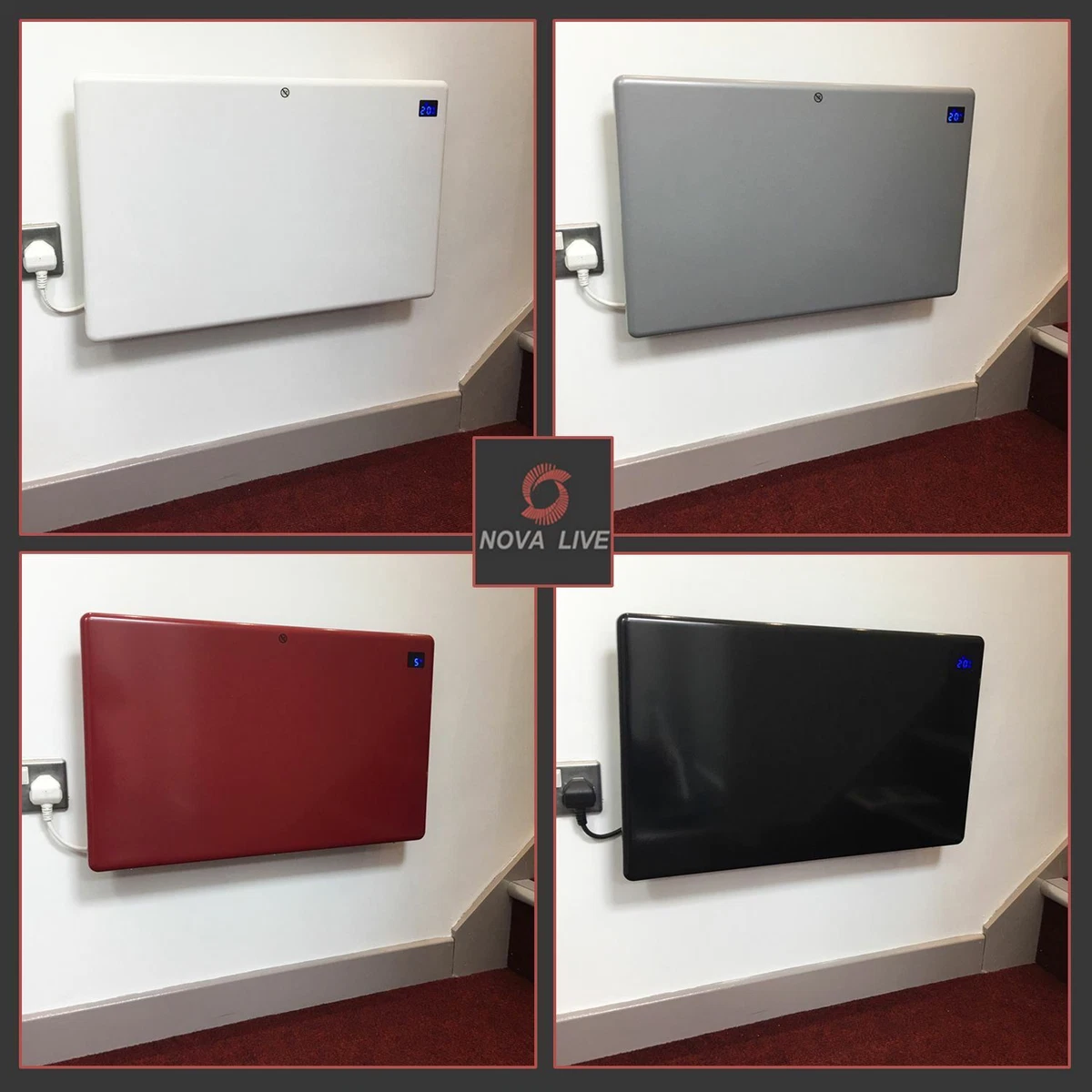 Electric clearance wall heaters