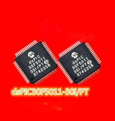 DSPIC30F5011-30I/PT DSPIC30F5011 IC MCU 16BIT 66KB FLASH TQFP64 x 1PC NEW