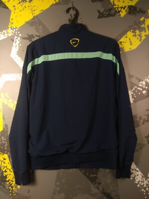 Barcelona Training Football Soccer Jacket With Zipped Nike Men