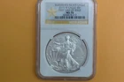 2015-W American Silver Eagle Burnished - NGC MS70 First Day Issue