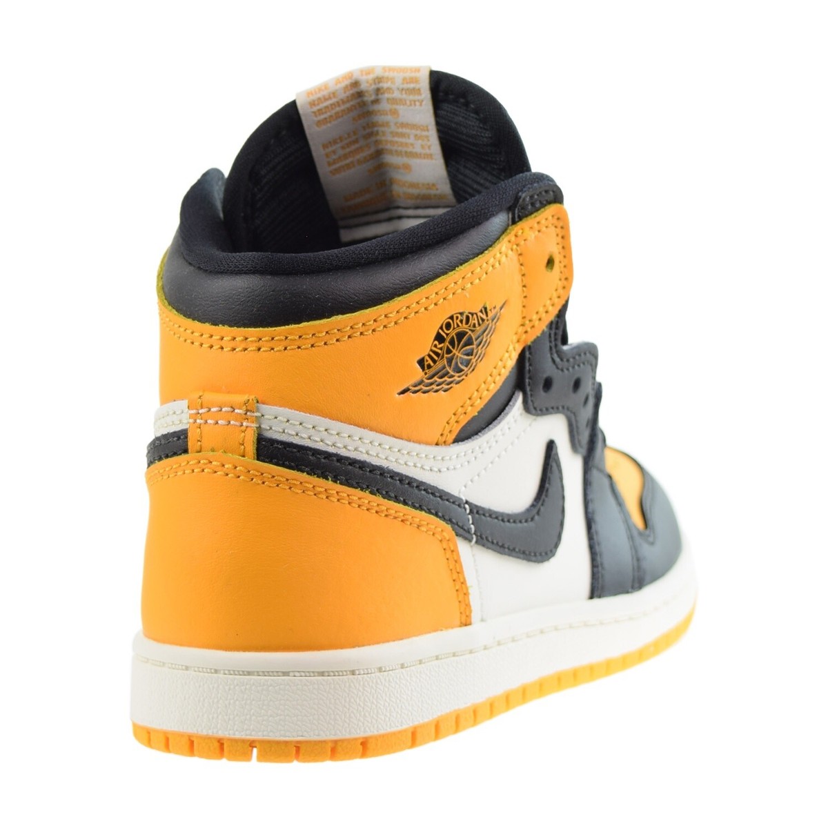スニーカー BABY JORDAN 1 HIGH RETRO TAXI TD Jordan Air Jordan 1 Retro HI OG 'Taxi' Toddler – DTLR