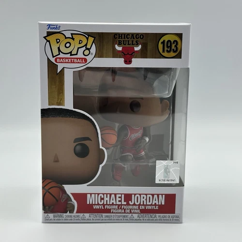 Michael Jordan Funko Pop! #193 NBA Chicago Bulls Hardwood Classics Figure NBA