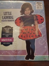 Little Ladybug Halloween Costume 0-6 Months